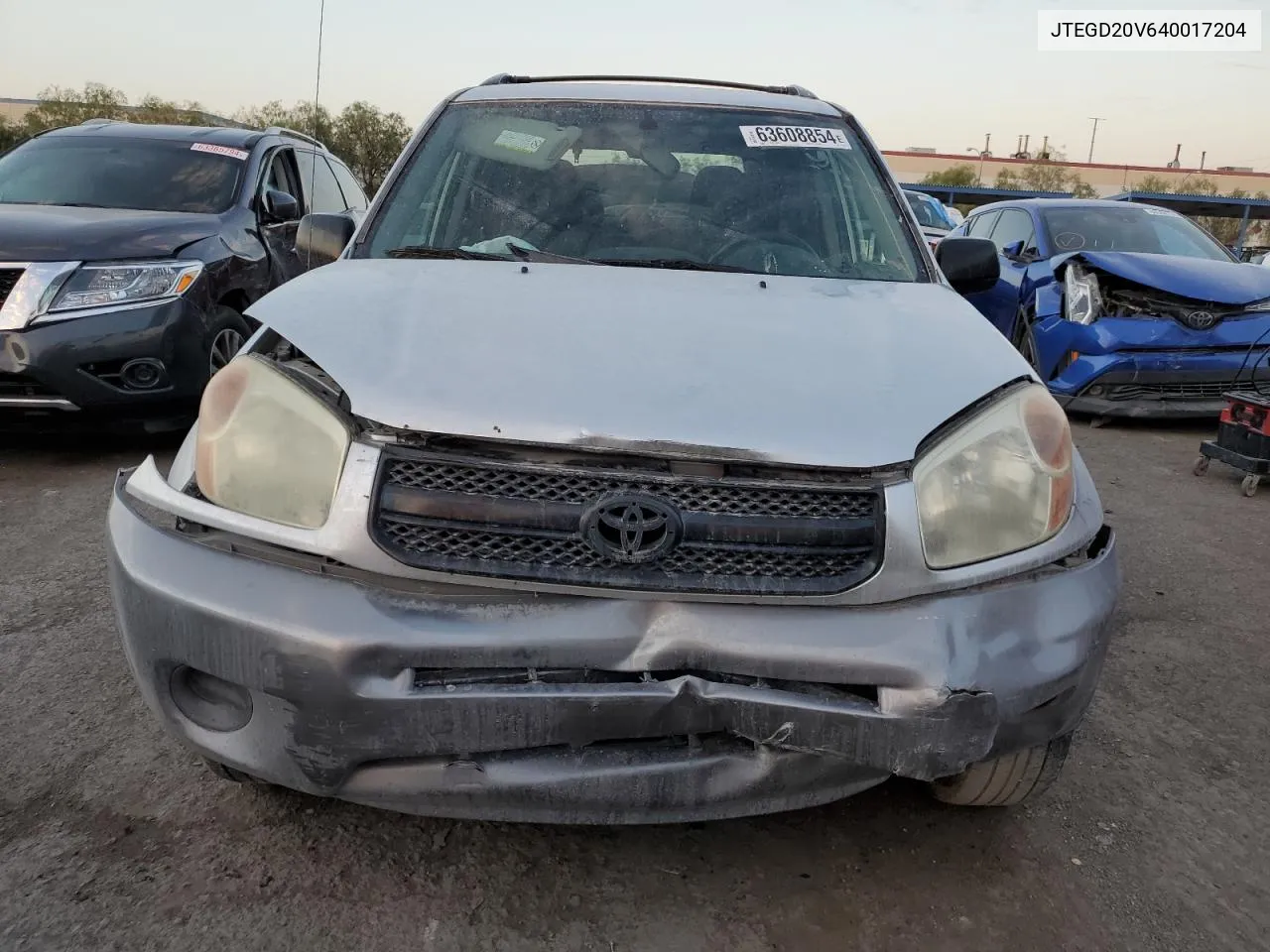 2004 Toyota Rav4 VIN: JTEGD20V640017204 Lot: 63608854