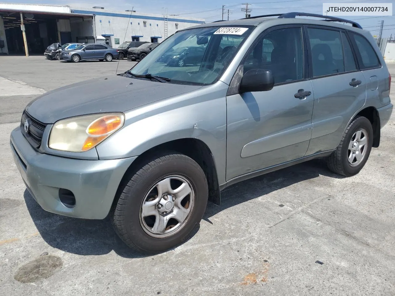 2004 Toyota Rav4 VIN: JTEHD20V140007734 Lot: 63728724