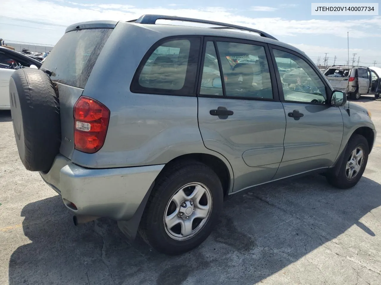 2004 Toyota Rav4 VIN: JTEHD20V140007734 Lot: 63728724