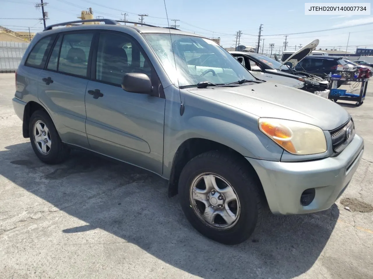 2004 Toyota Rav4 VIN: JTEHD20V140007734 Lot: 63728724