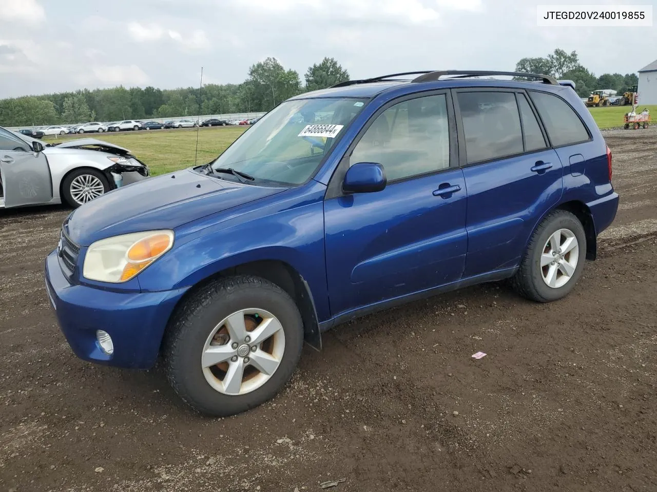 2004 Toyota Rav4 VIN: JTEGD20V240019855 Lot: 64866844