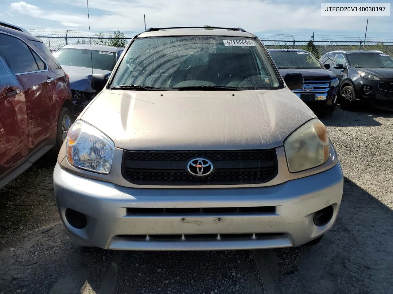 2004 Toyota Rav4 VIN: JTEGD20V140030197 Lot: 67295604