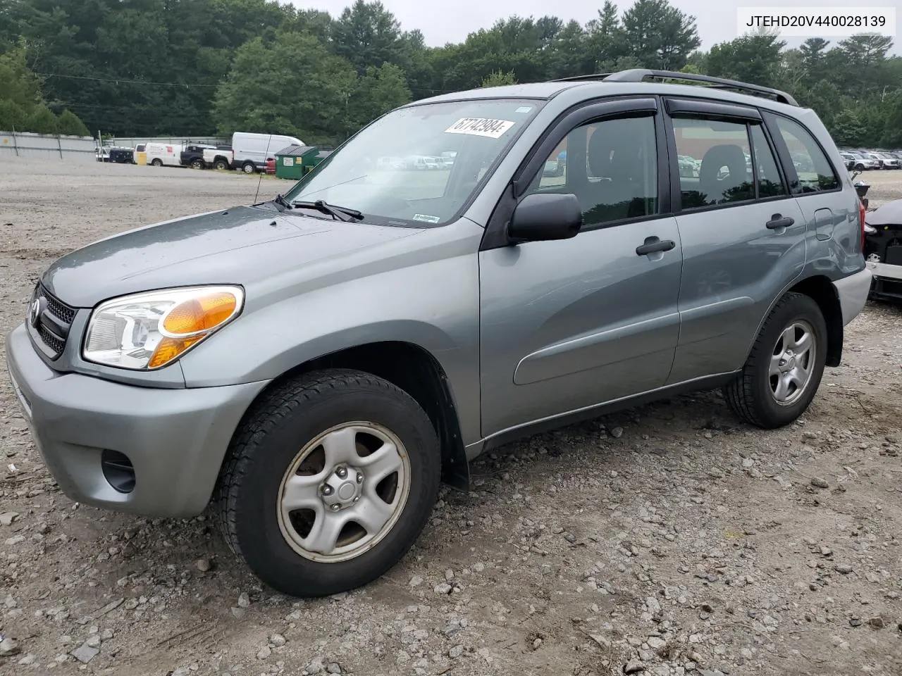 2004 Toyota Rav4 VIN: JTEHD20V440028139 Lot: 67742984