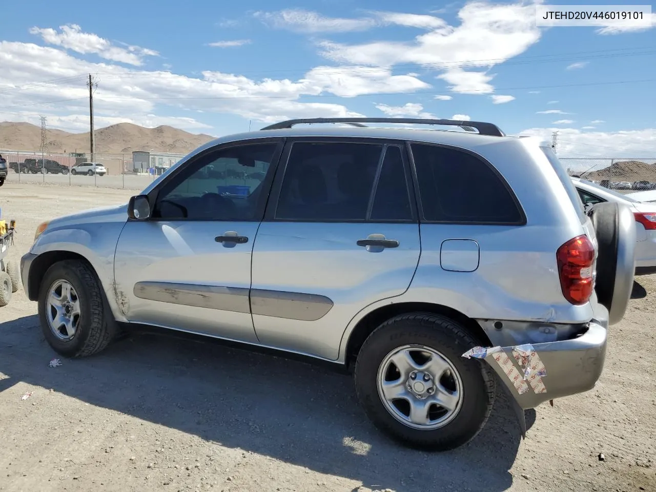 2004 Toyota Rav4 VIN: JTEHD20V446019101 Lot: 68382314