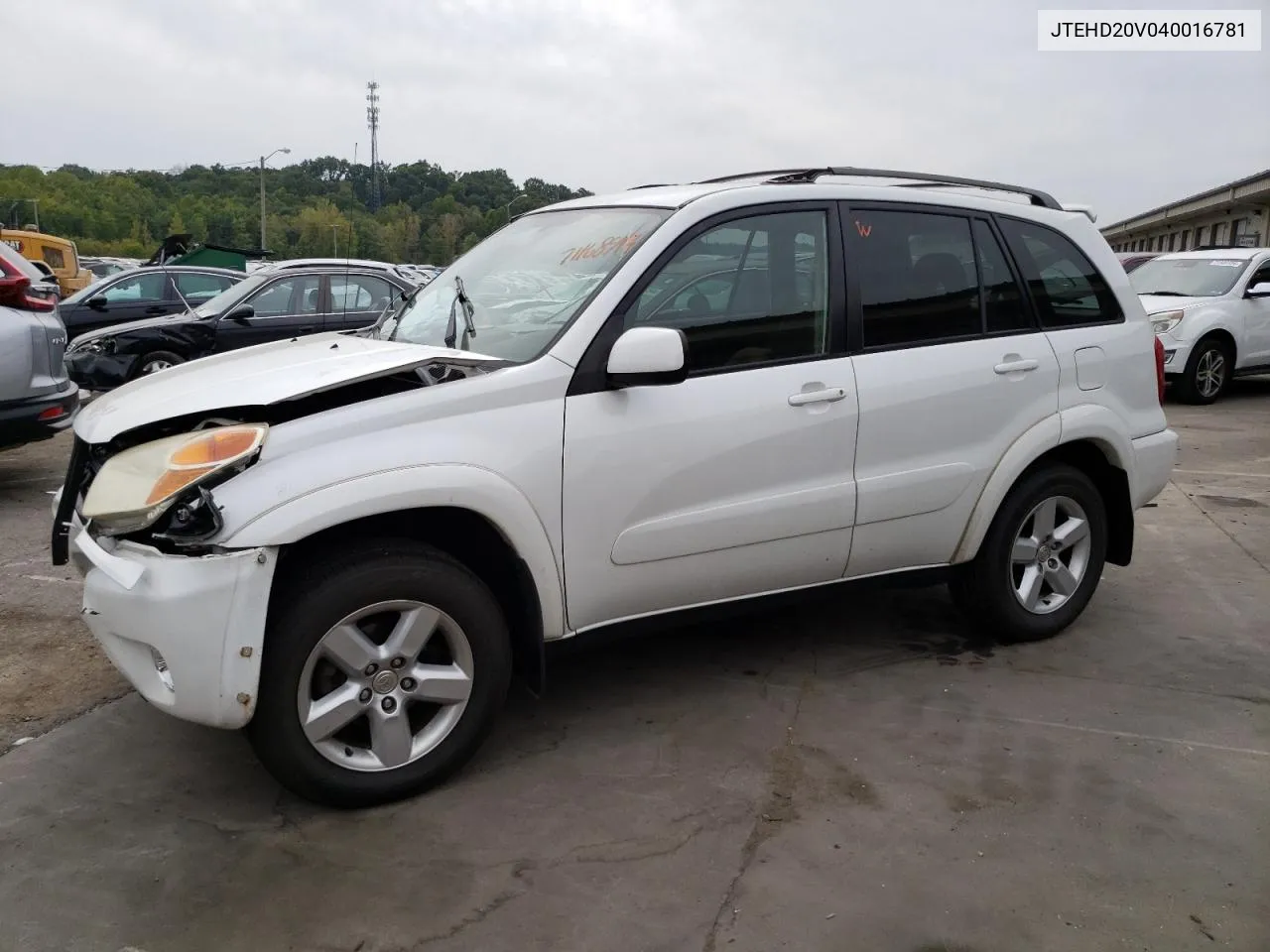 2004 Toyota Rav4 VIN: JTEHD20V040016781 Lot: 71168594