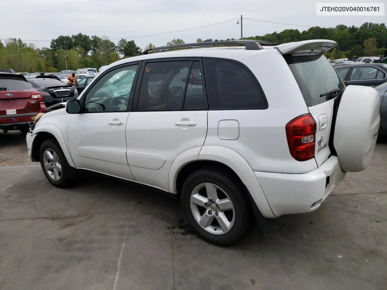 2004 Toyota Rav4 VIN: JTEHD20V040016781 Lot: 71168594