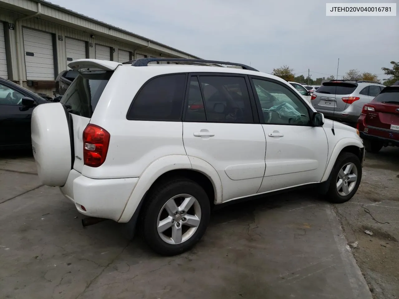 2004 Toyota Rav4 VIN: JTEHD20V040016781 Lot: 71168594