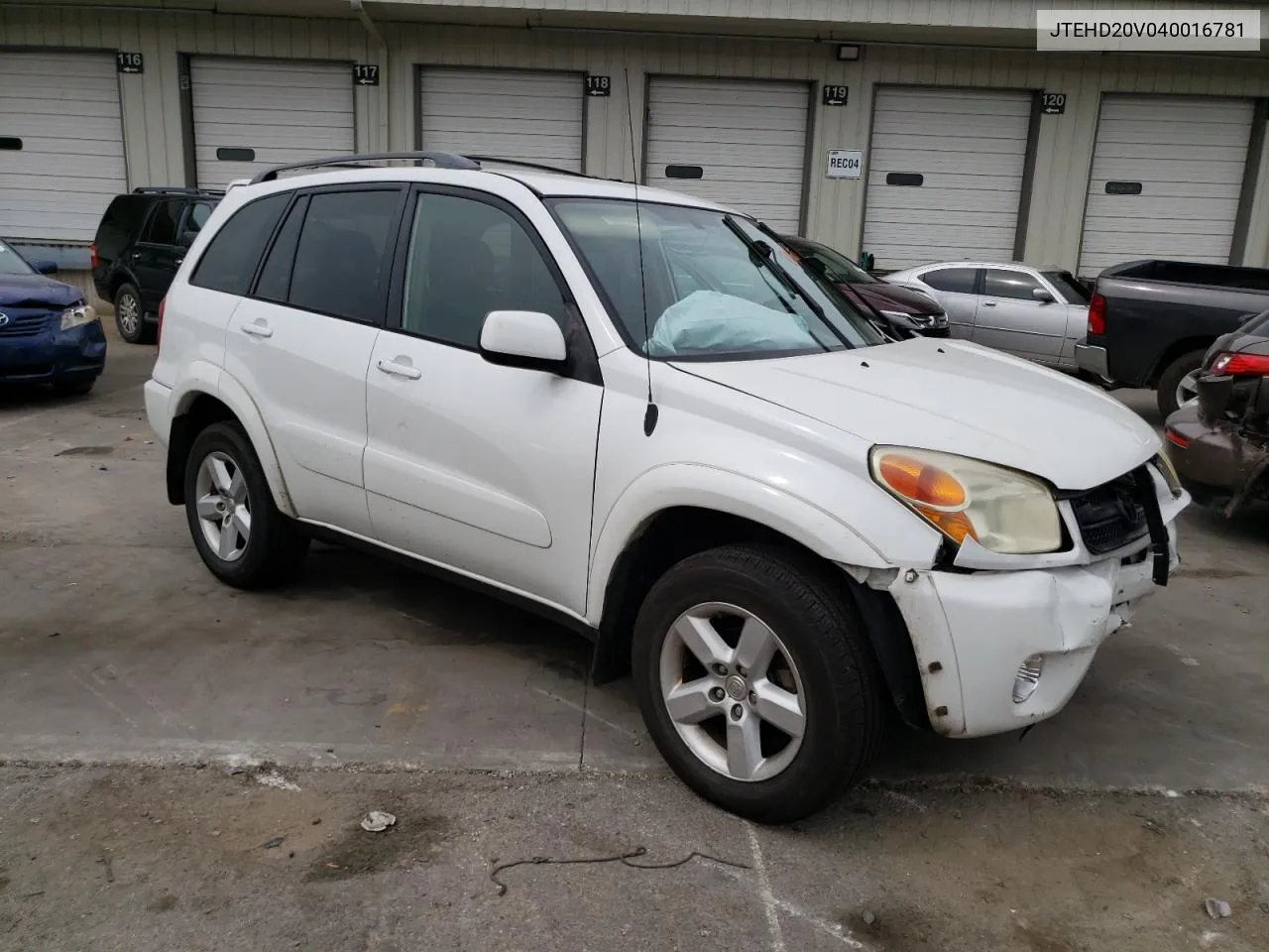 2004 Toyota Rav4 VIN: JTEHD20V040016781 Lot: 71168594