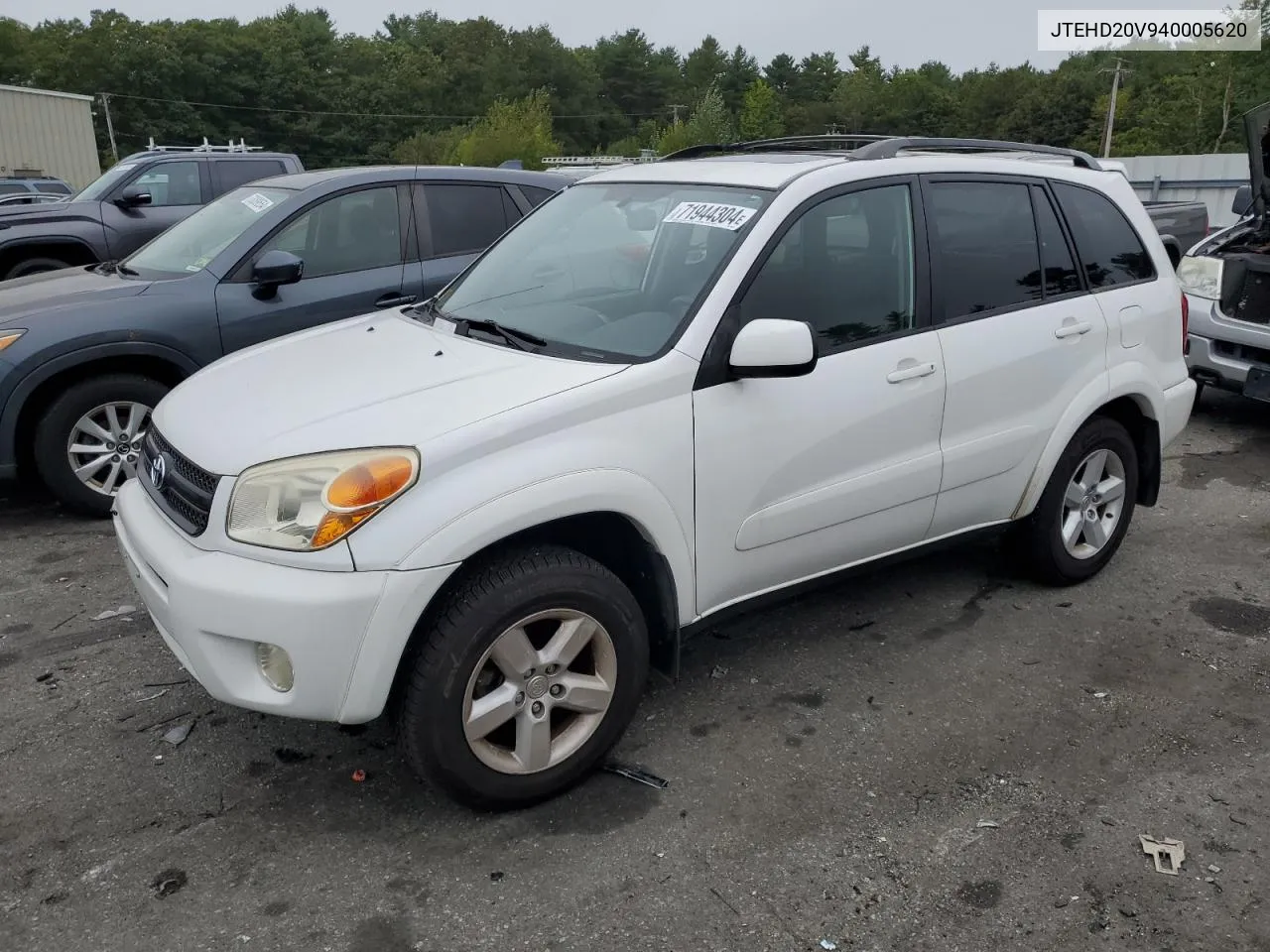 2004 Toyota Rav4 VIN: JTEHD20V940005620 Lot: 71944304