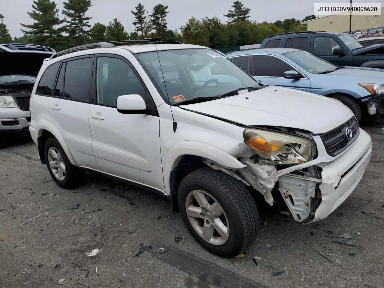 2004 Toyota Rav4 VIN: JTEHD20V940005620 Lot: 71944304