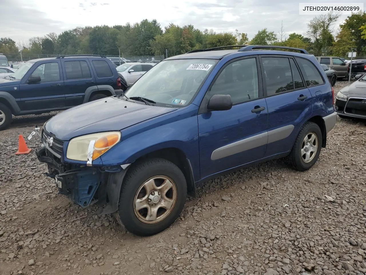 2004 Toyota Rav4 VIN: JTEHD20V146002899 Lot: 72061754