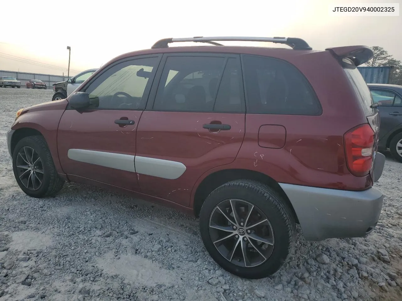 2004 Toyota Rav4 VIN: JTEGD20V940002325 Lot: 72593904