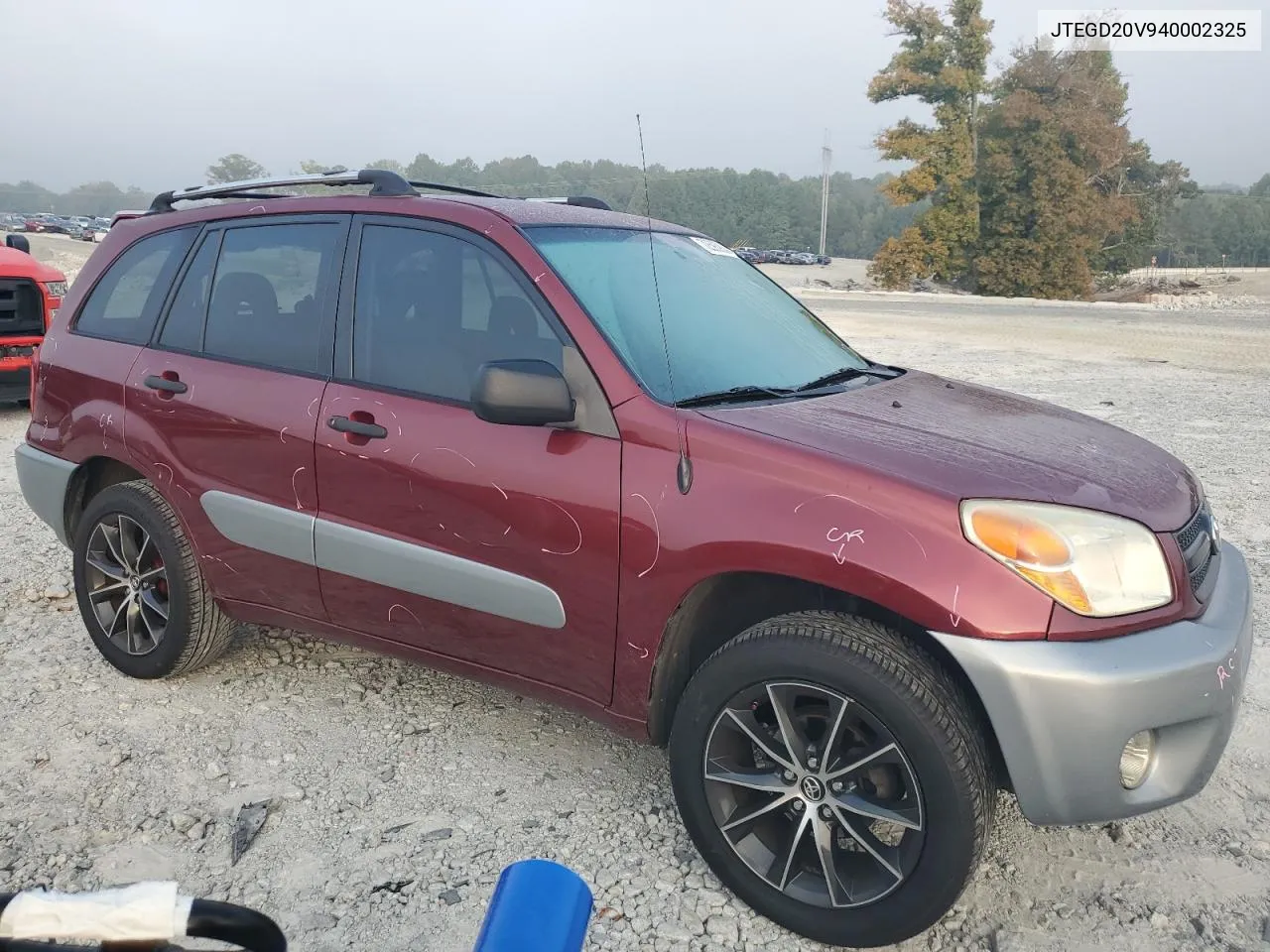 2004 Toyota Rav4 VIN: JTEGD20V940002325 Lot: 72593904