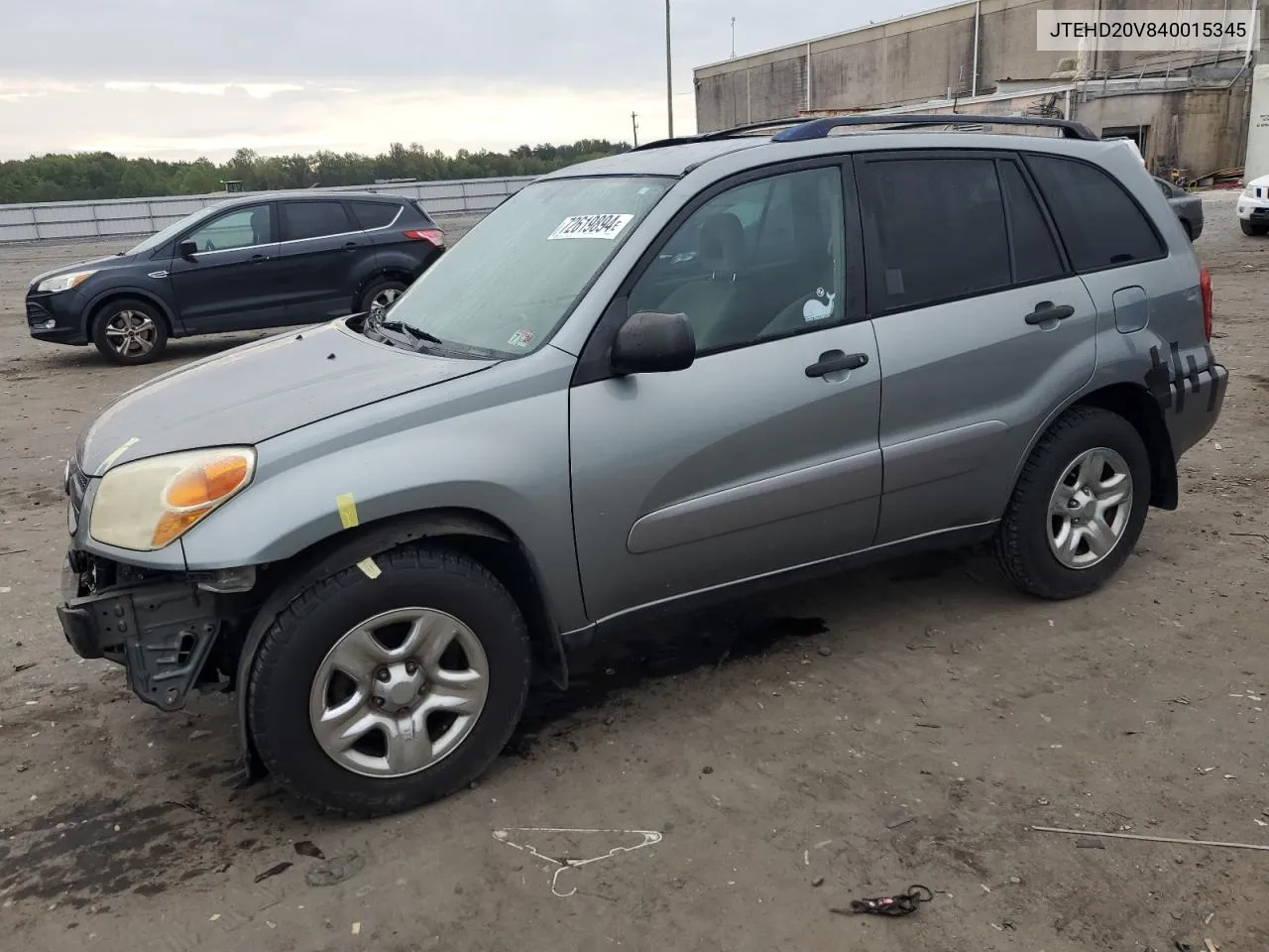 2004 Toyota Rav4 VIN: JTEHD20V840015345 Lot: 72619894