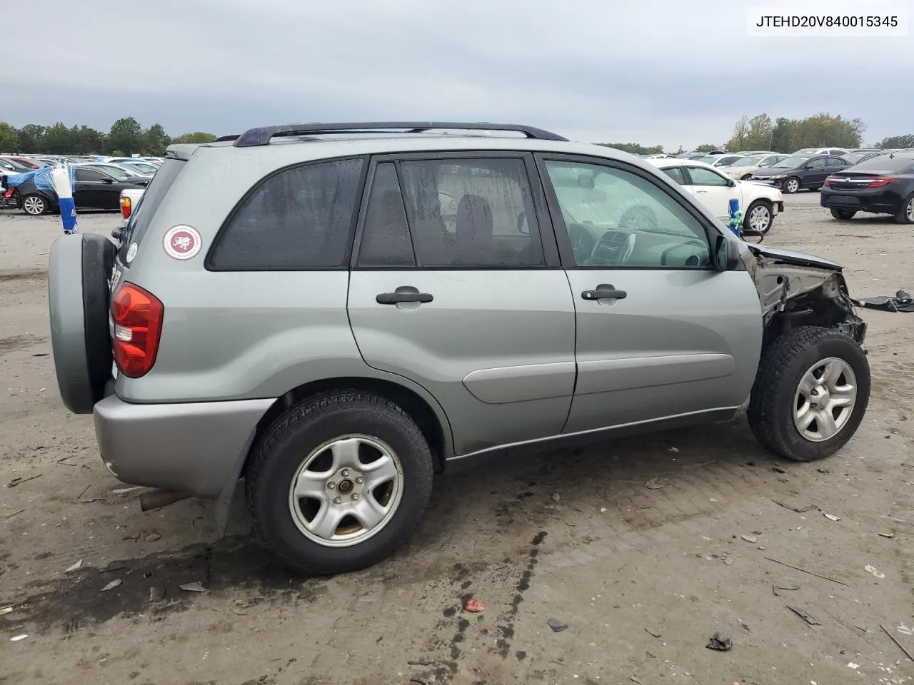 2004 Toyota Rav4 VIN: JTEHD20V840015345 Lot: 72619894