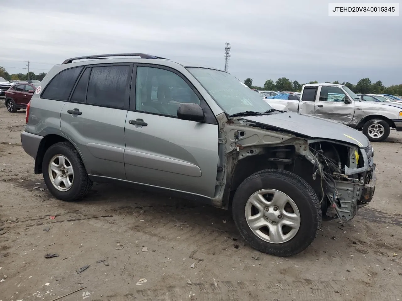 2004 Toyota Rav4 VIN: JTEHD20V840015345 Lot: 72619894