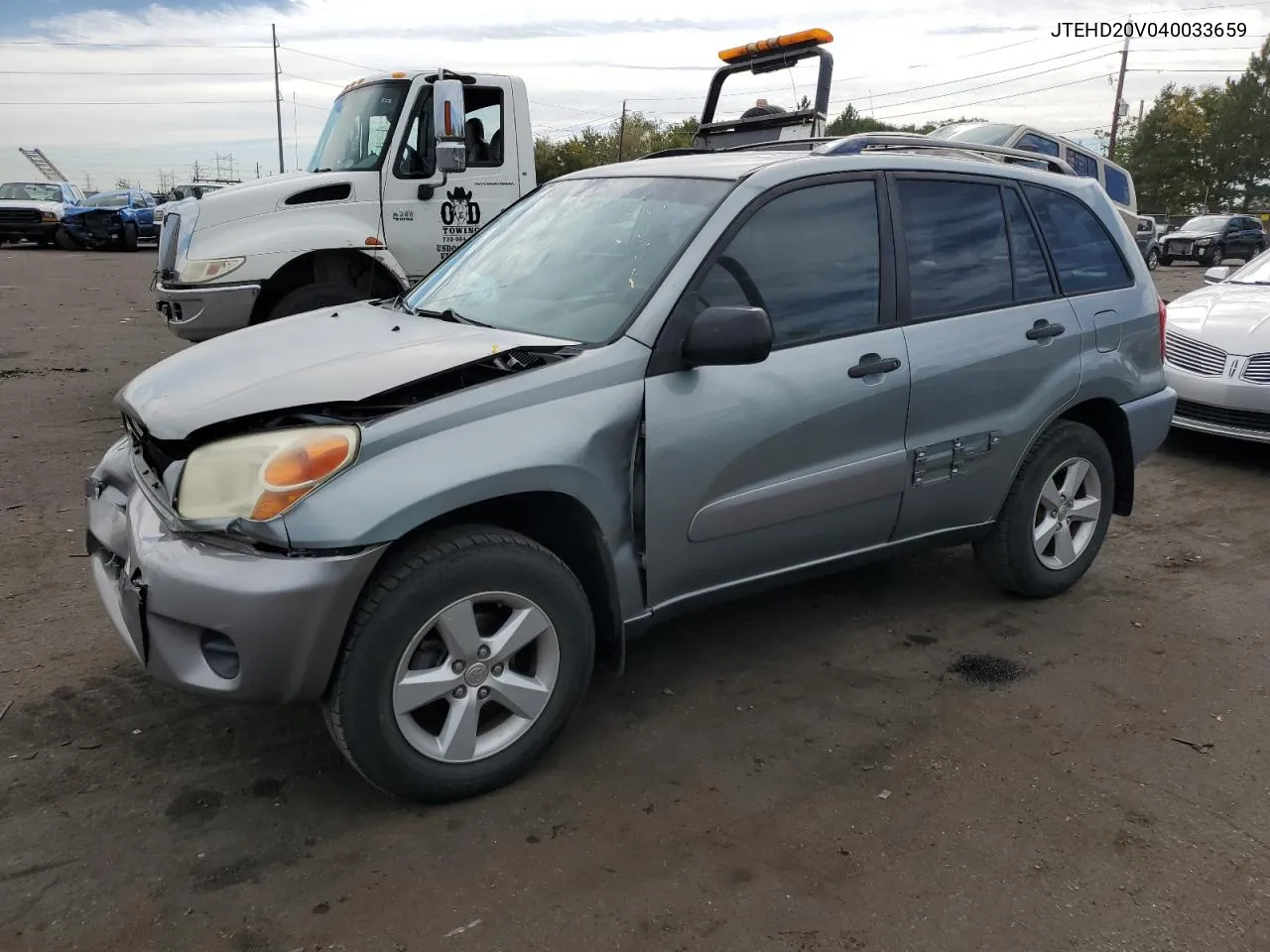 2004 Toyota Rav4 VIN: JTEHD20V040033659 Lot: 72634814