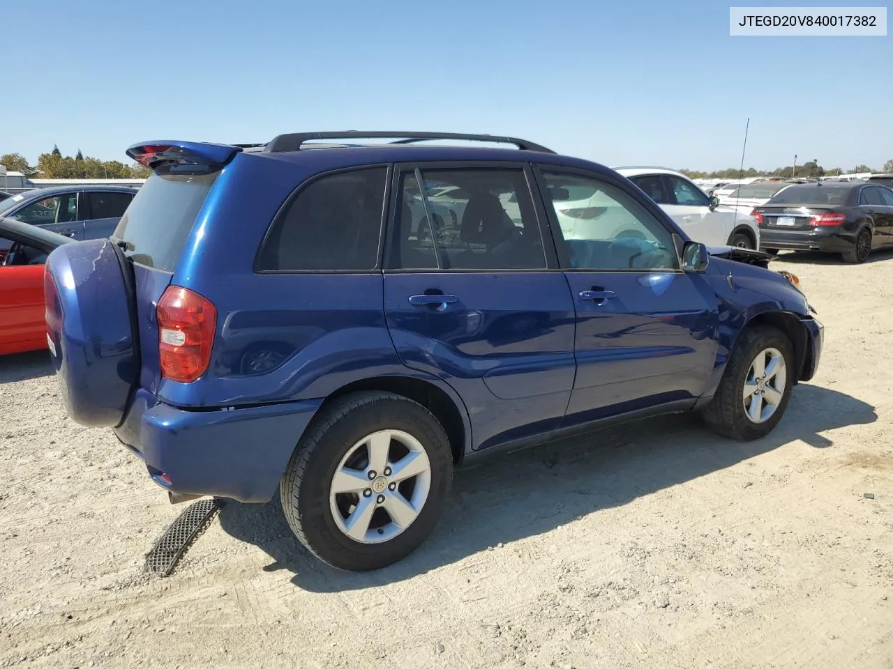 2004 Toyota Rav4 VIN: JTEGD20V840017382 Lot: 73400824