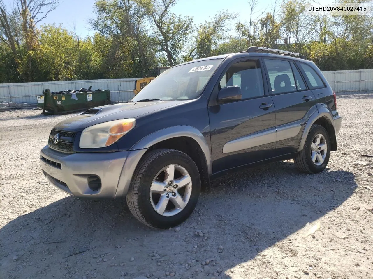 2004 Toyota Rav4 VIN: JTEHD20V840027415 Lot: 73804764