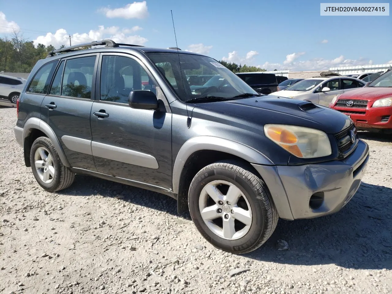 2004 Toyota Rav4 VIN: JTEHD20V840027415 Lot: 73804764