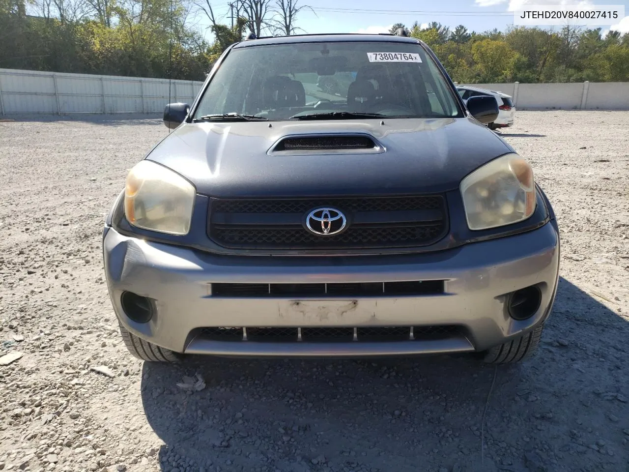 2004 Toyota Rav4 VIN: JTEHD20V840027415 Lot: 73804764