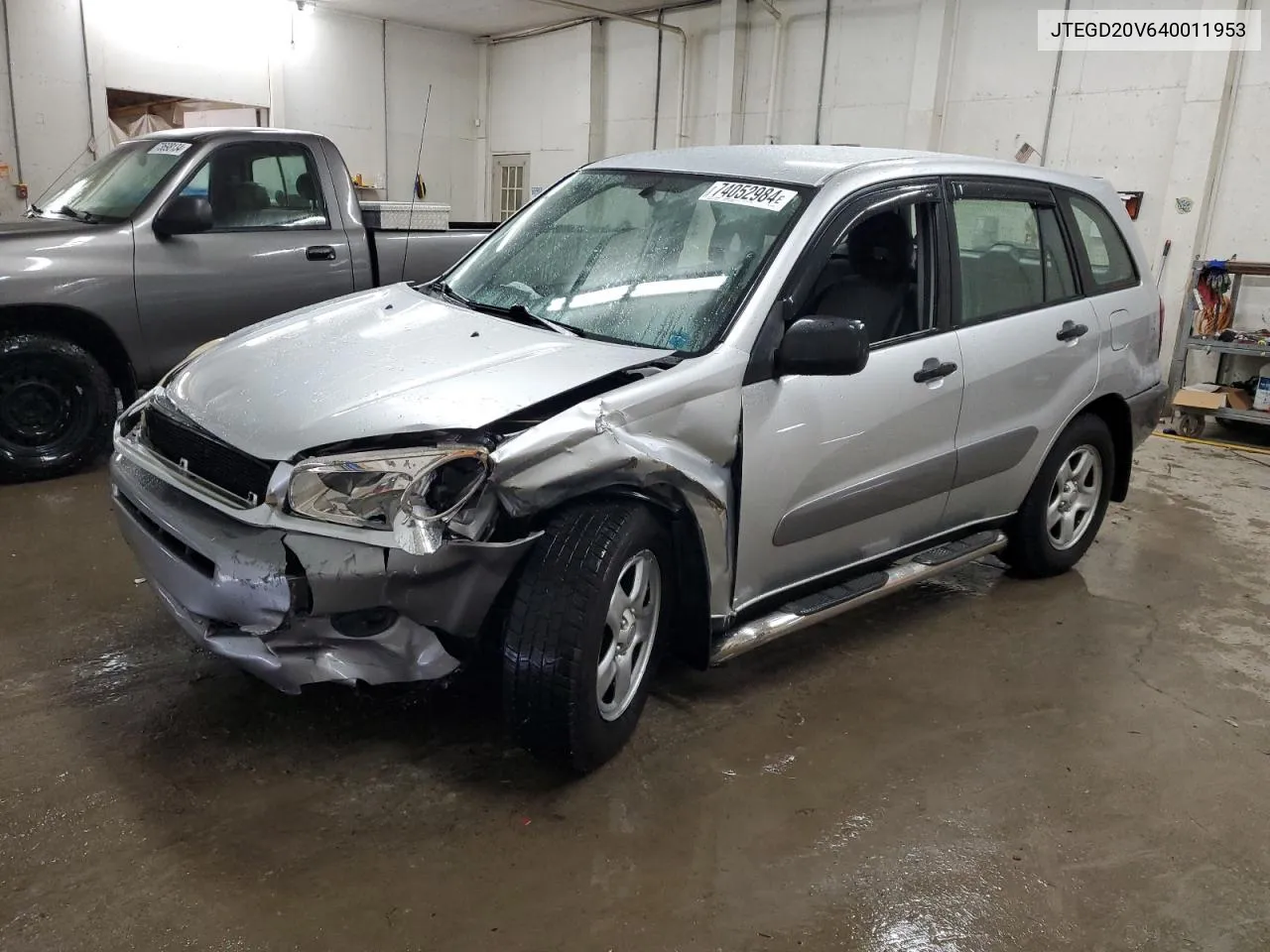 2004 Toyota Rav4 VIN: JTEGD20V640011953 Lot: 74052984