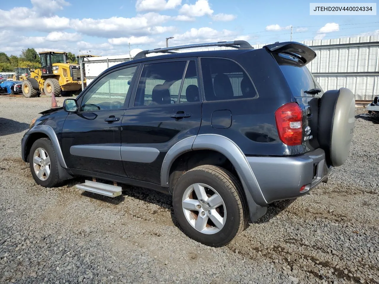 2004 Toyota Rav4 VIN: JTEHD20V440024334 Lot: 74398194