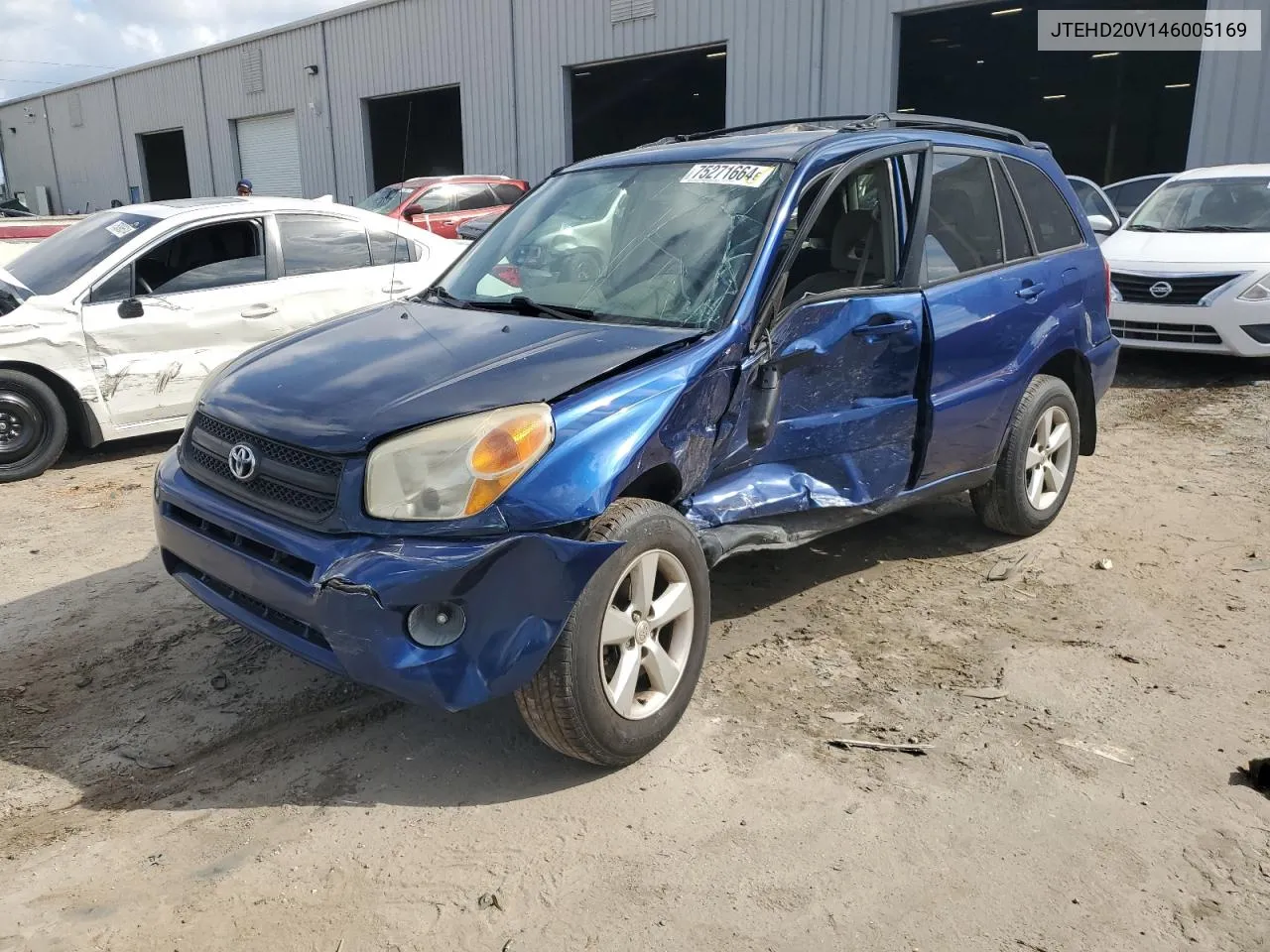 2004 Toyota Rav4 VIN: JTEHD20V146005169 Lot: 75271664