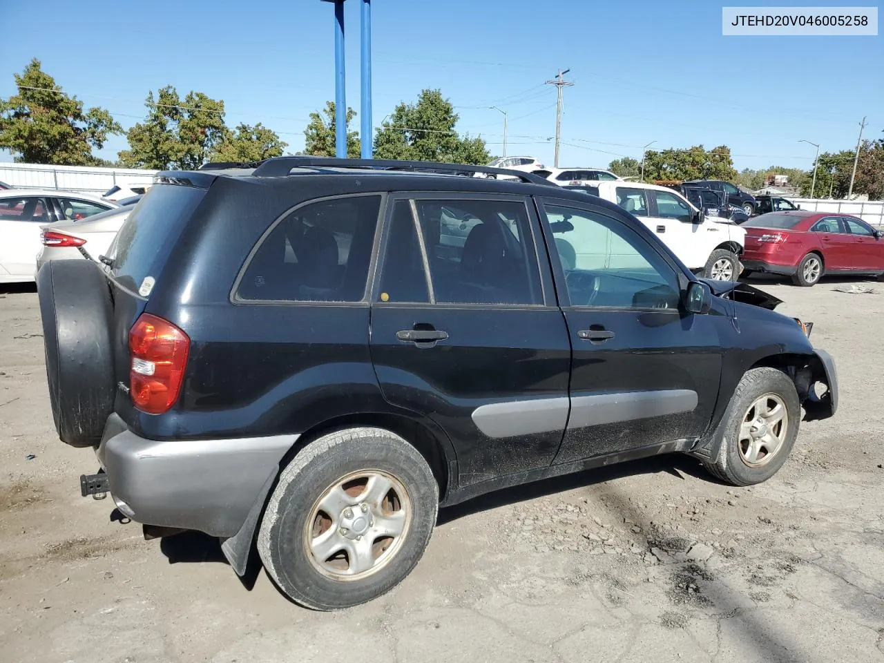 2004 Toyota Rav4 VIN: JTEHD20V046005258 Lot: 75410304