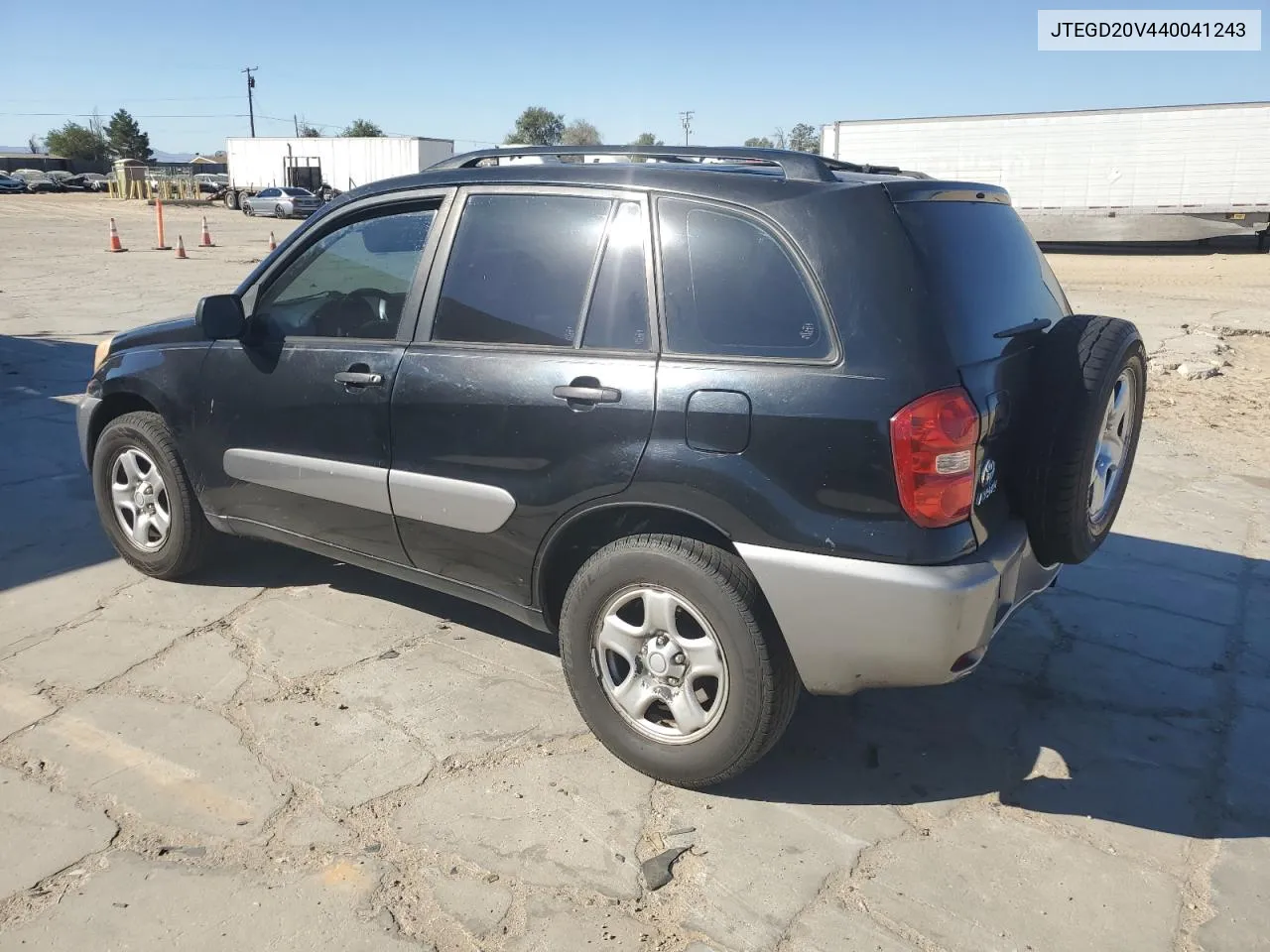 2004 Toyota Rav4 VIN: JTEGD20V440041243 Lot: 75419194