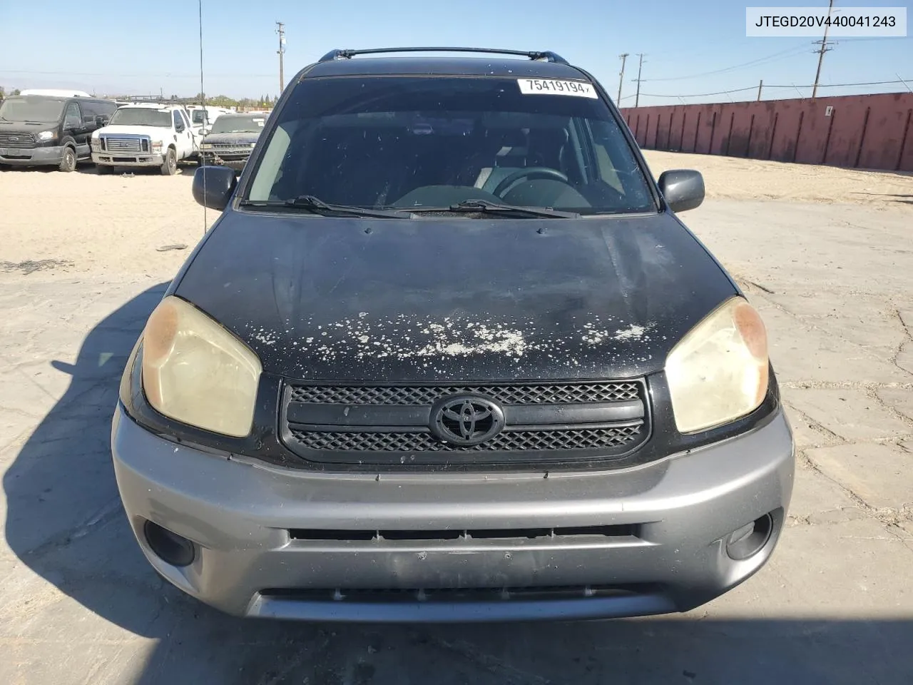 JTEGD20V440041243 2004 Toyota Rav4