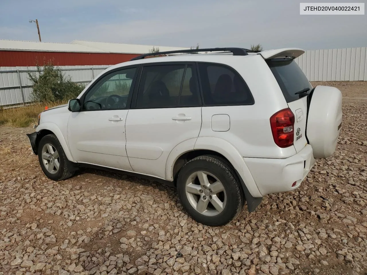 2004 Toyota Rav4 VIN: JTEHD20V040022421 Lot: 75694104