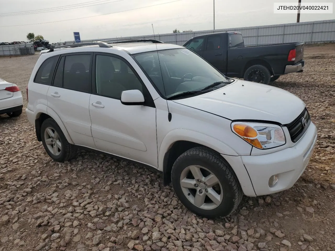 2004 Toyota Rav4 VIN: JTEHD20V040022421 Lot: 75694104