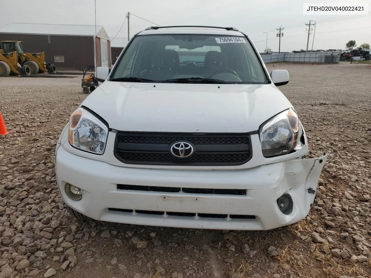 2004 Toyota Rav4 VIN: JTEHD20V040022421 Lot: 75694104