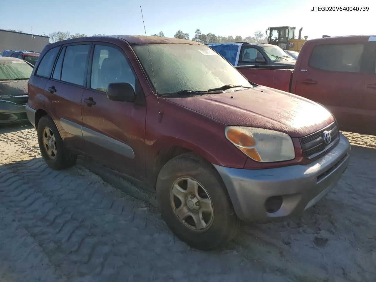 2004 Toyota Rav4 VIN: JTEGD20V640040739 Lot: 76024314