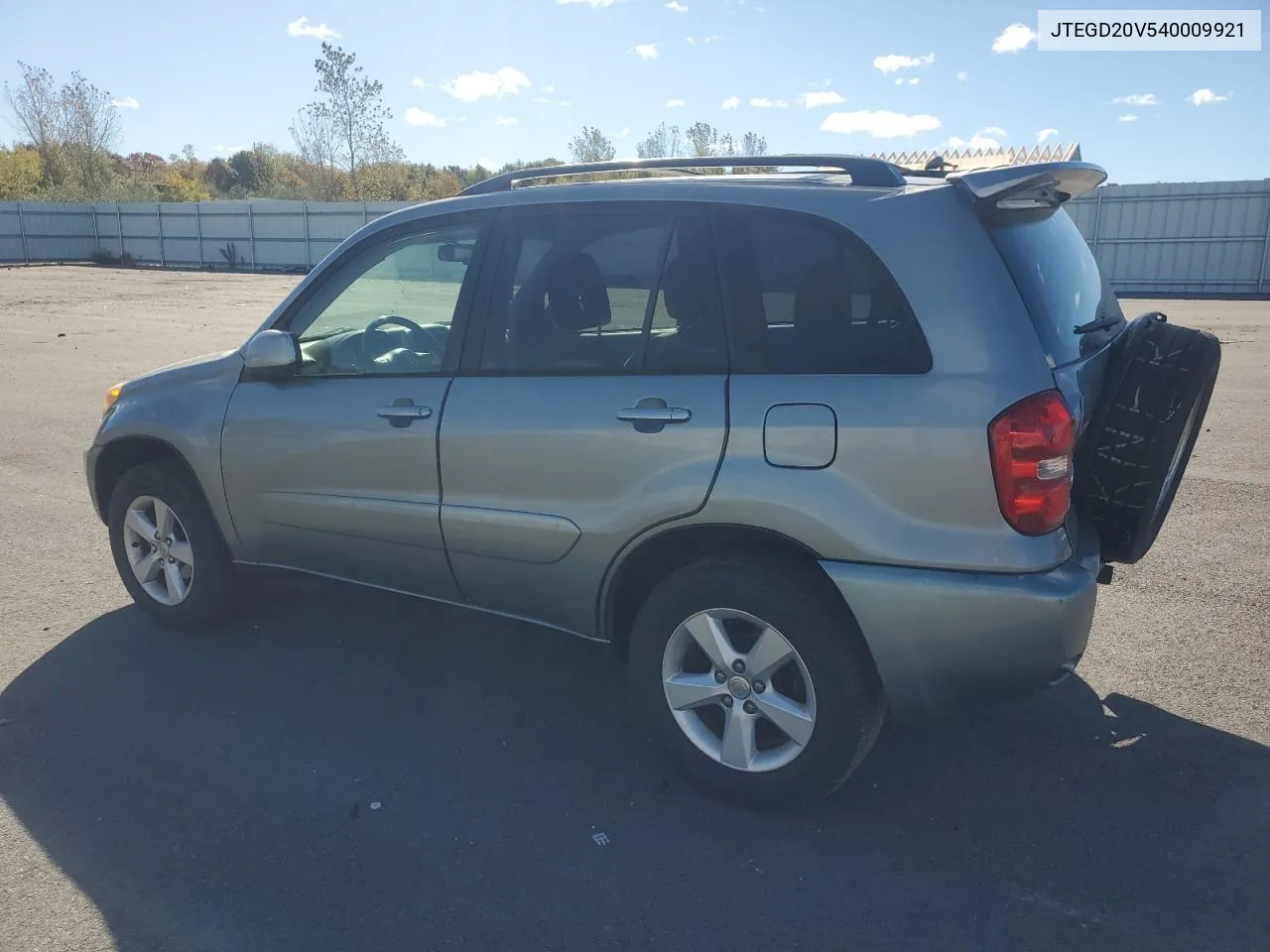 2004 Toyota Rav4 VIN: JTEGD20V540009921 Lot: 76044624