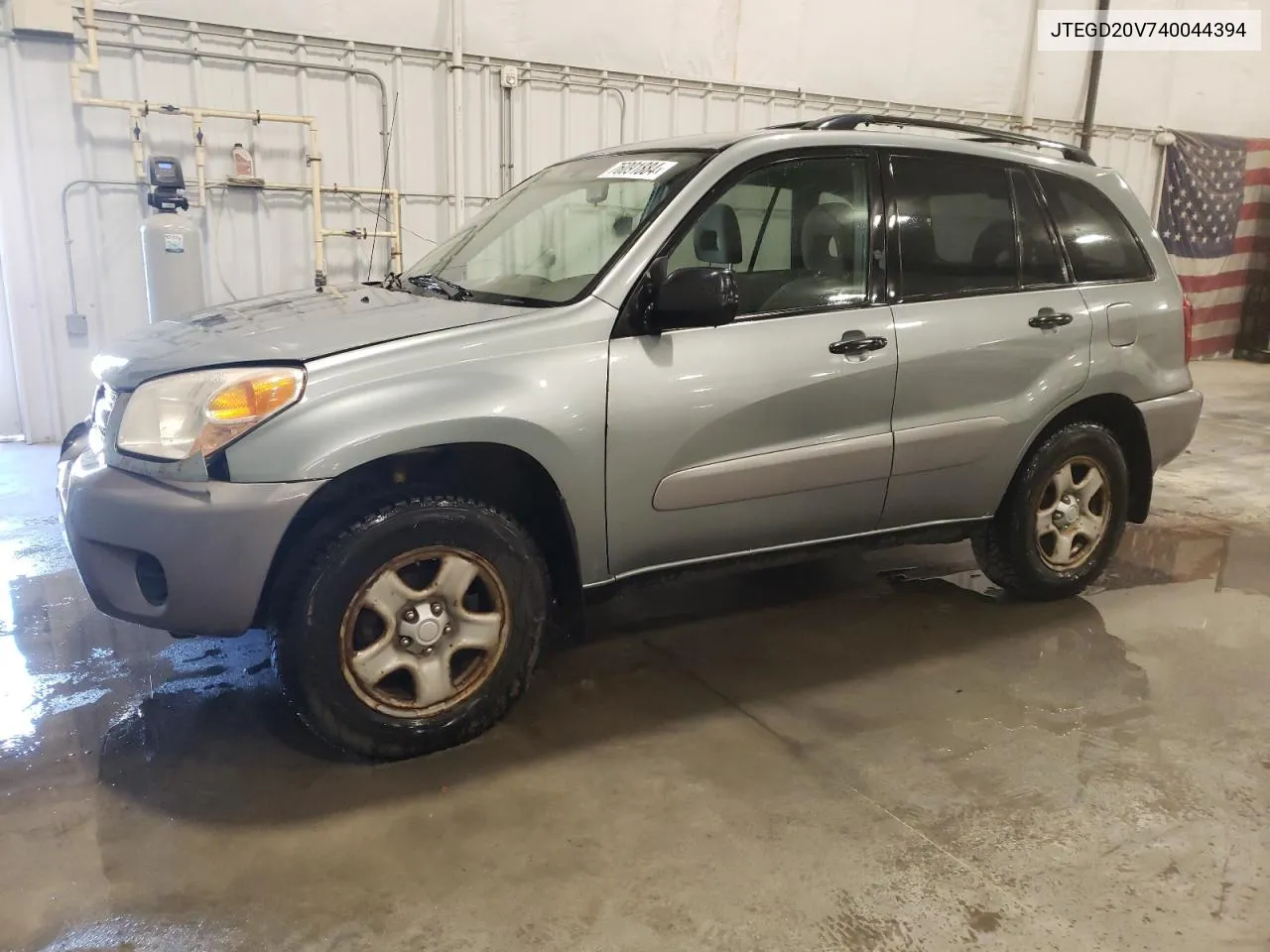 2004 Toyota Rav4 VIN: JTEGD20V740044394 Lot: 76091884