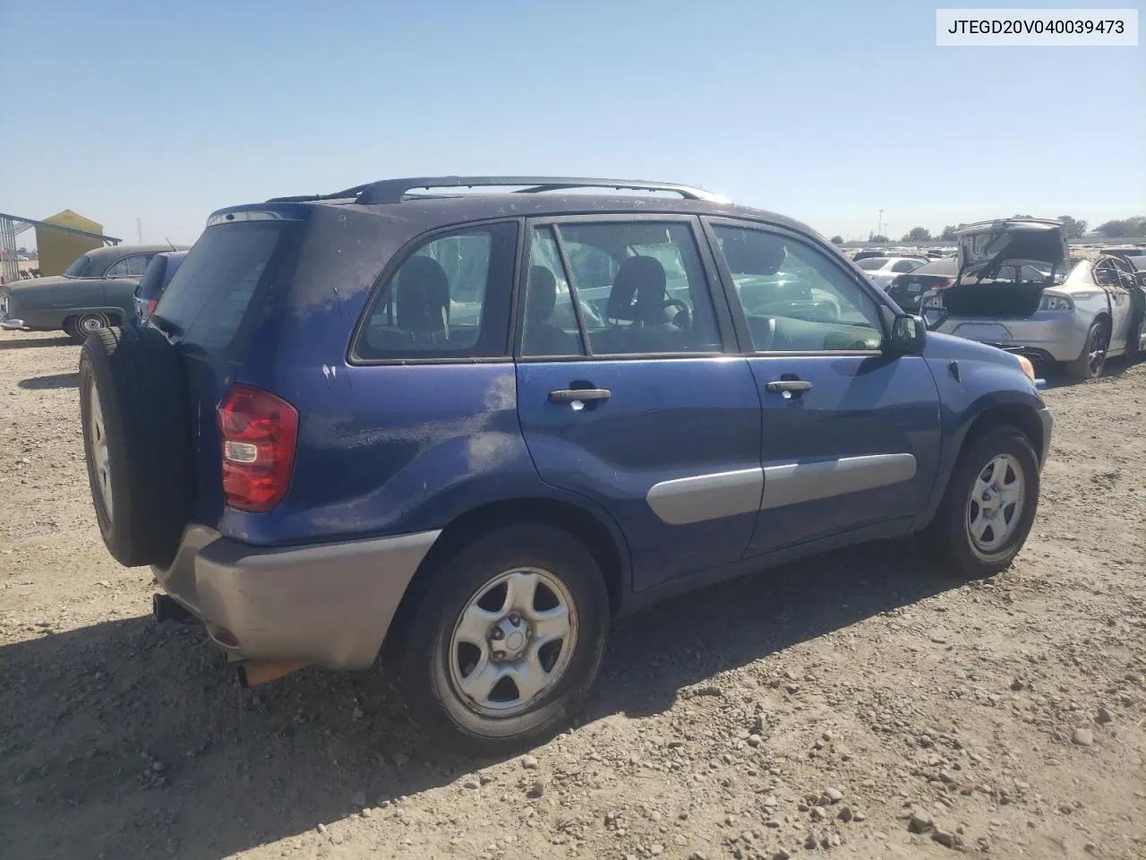 2004 Toyota Rav4 VIN: JTEGD20V040039473 Lot: 76131084