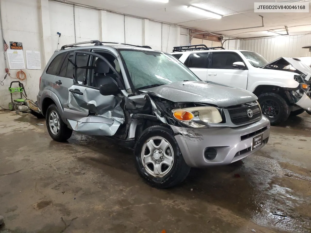 2004 Toyota Rav4 VIN: JTEGD20V840046168 Lot: 76494294