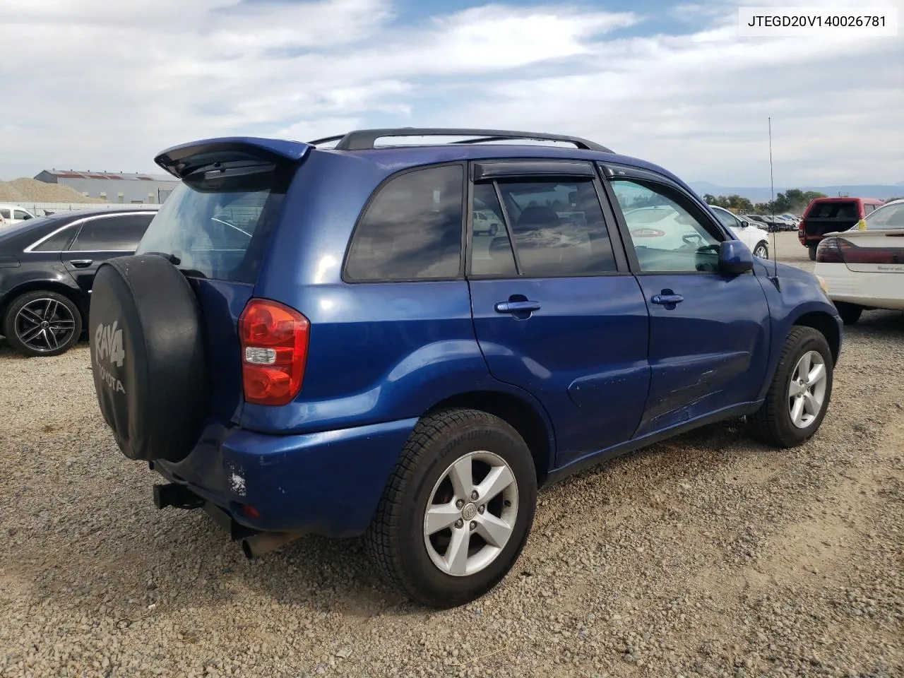 2004 Toyota Rav4 VIN: JTEGD20V140026781 Lot: 77176384