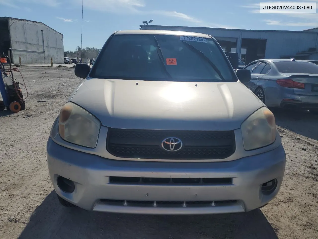 2004 Toyota Rav4 VIN: JTEGD20V440037080 Lot: 77202184