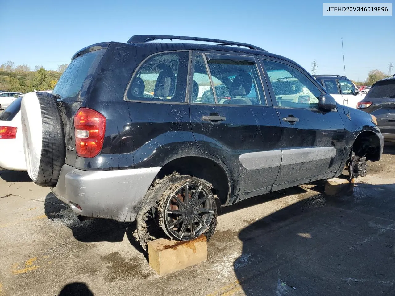 2004 Toyota Rav4 VIN: JTEHD20V346019896 Lot: 77440634