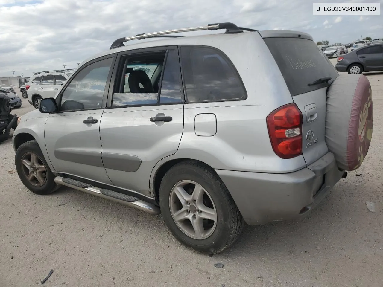 2004 Toyota Rav4 VIN: JTEGD20V340001400 Lot: 77541134