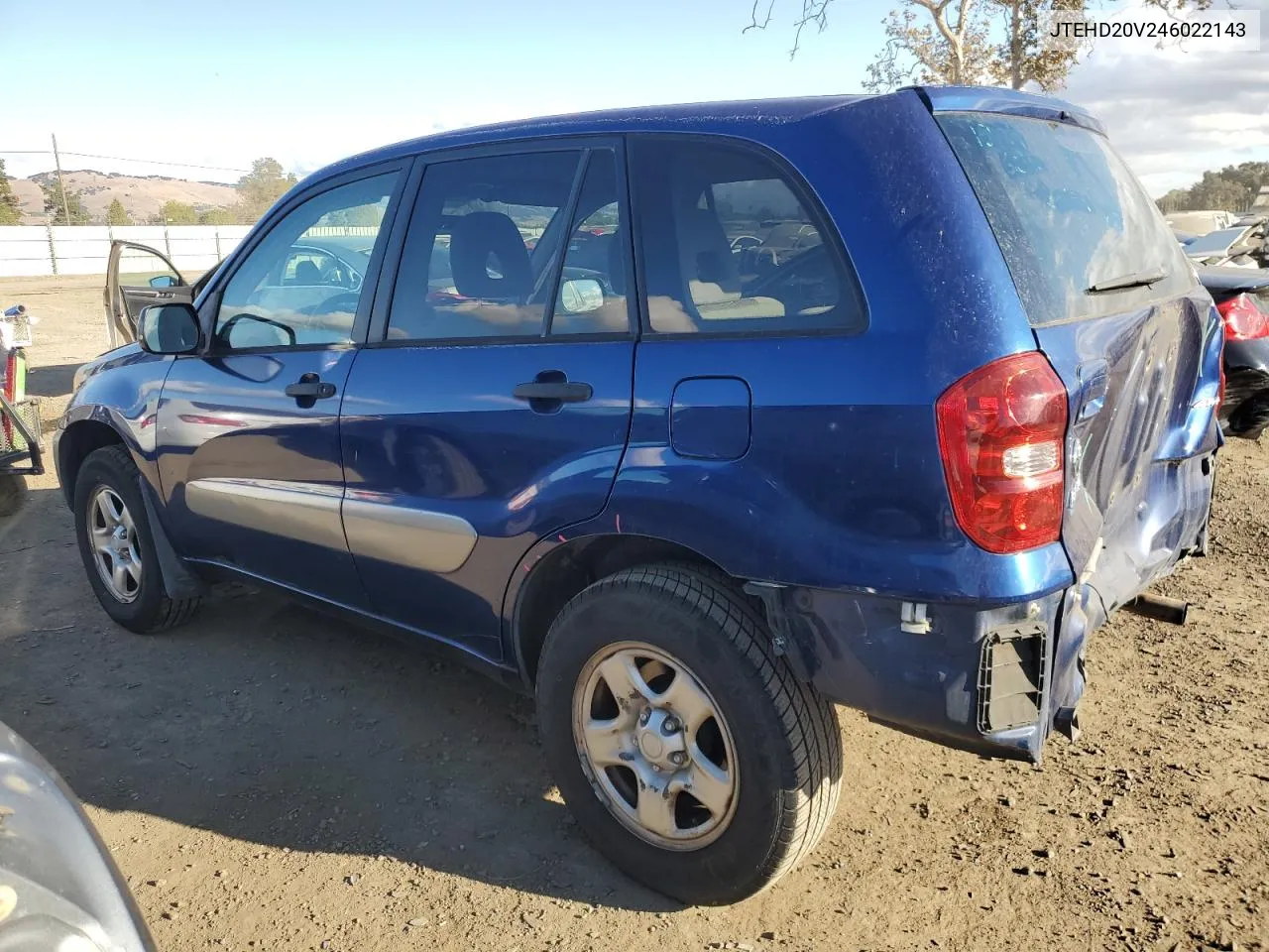 2004 Toyota Rav4 VIN: JTEHD20V246022143 Lot: 77684524