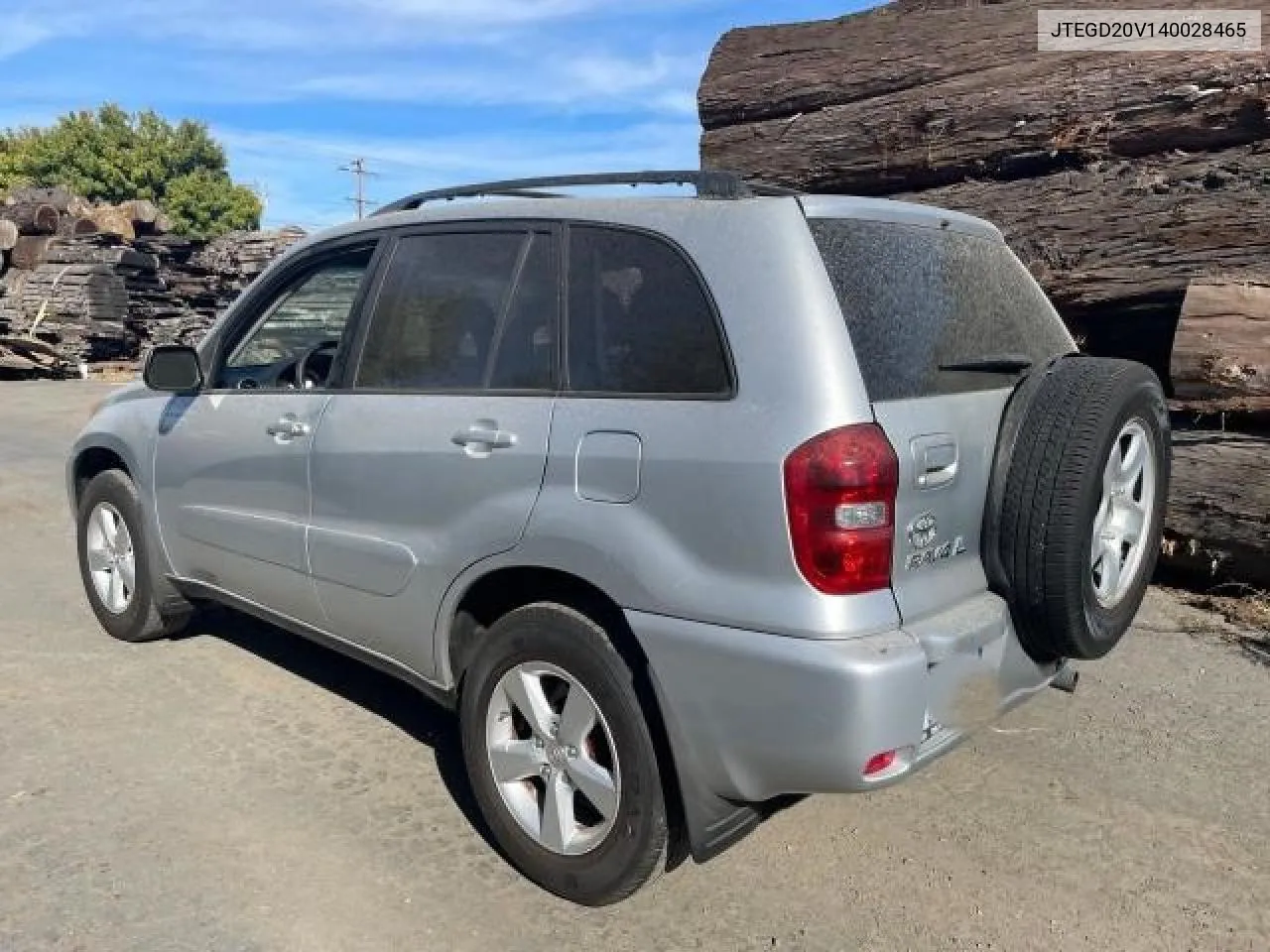 2004 Toyota Rav4 VIN: JTEGD20V140028465 Lot: 77714384