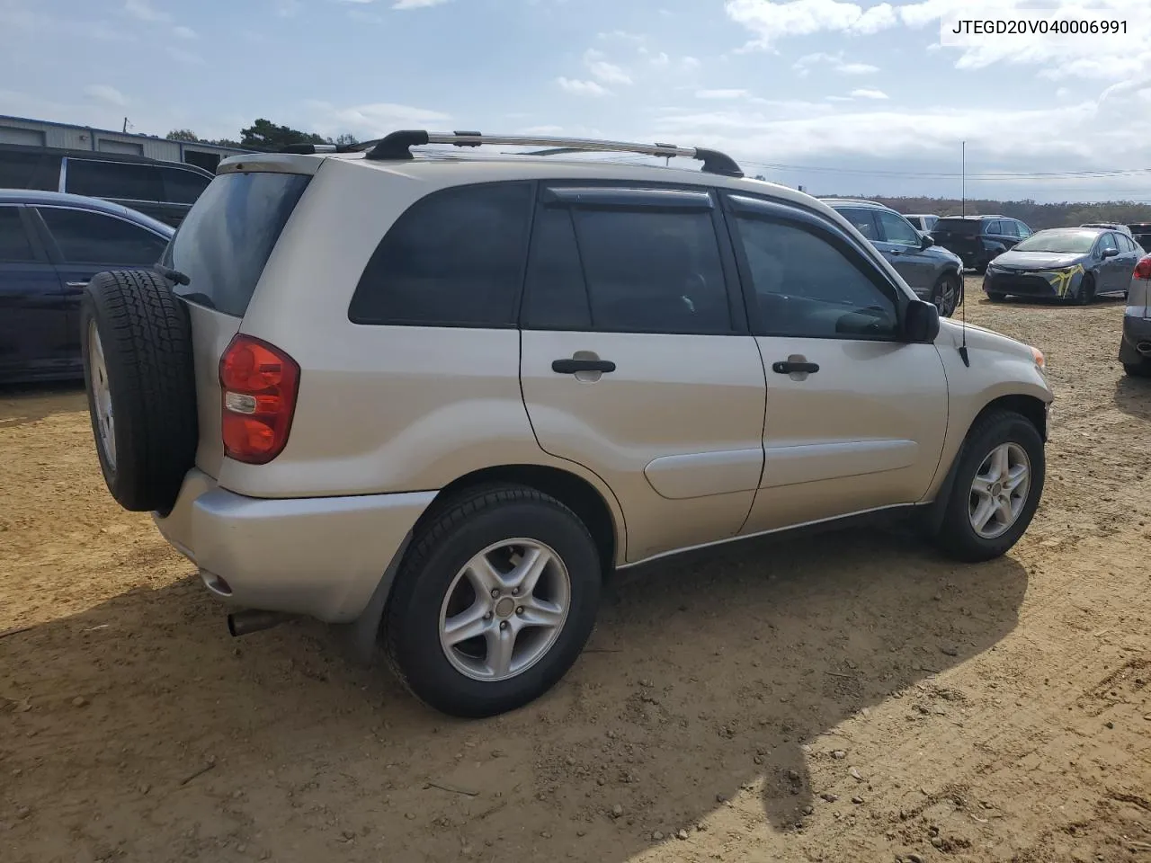 2004 Toyota Rav4 VIN: JTEGD20V040006991 Lot: 78172694