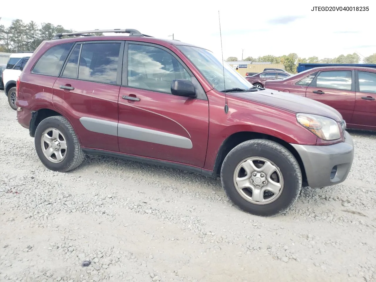 2004 Toyota Rav4 VIN: JTEGD20V040018235 Lot: 78245654