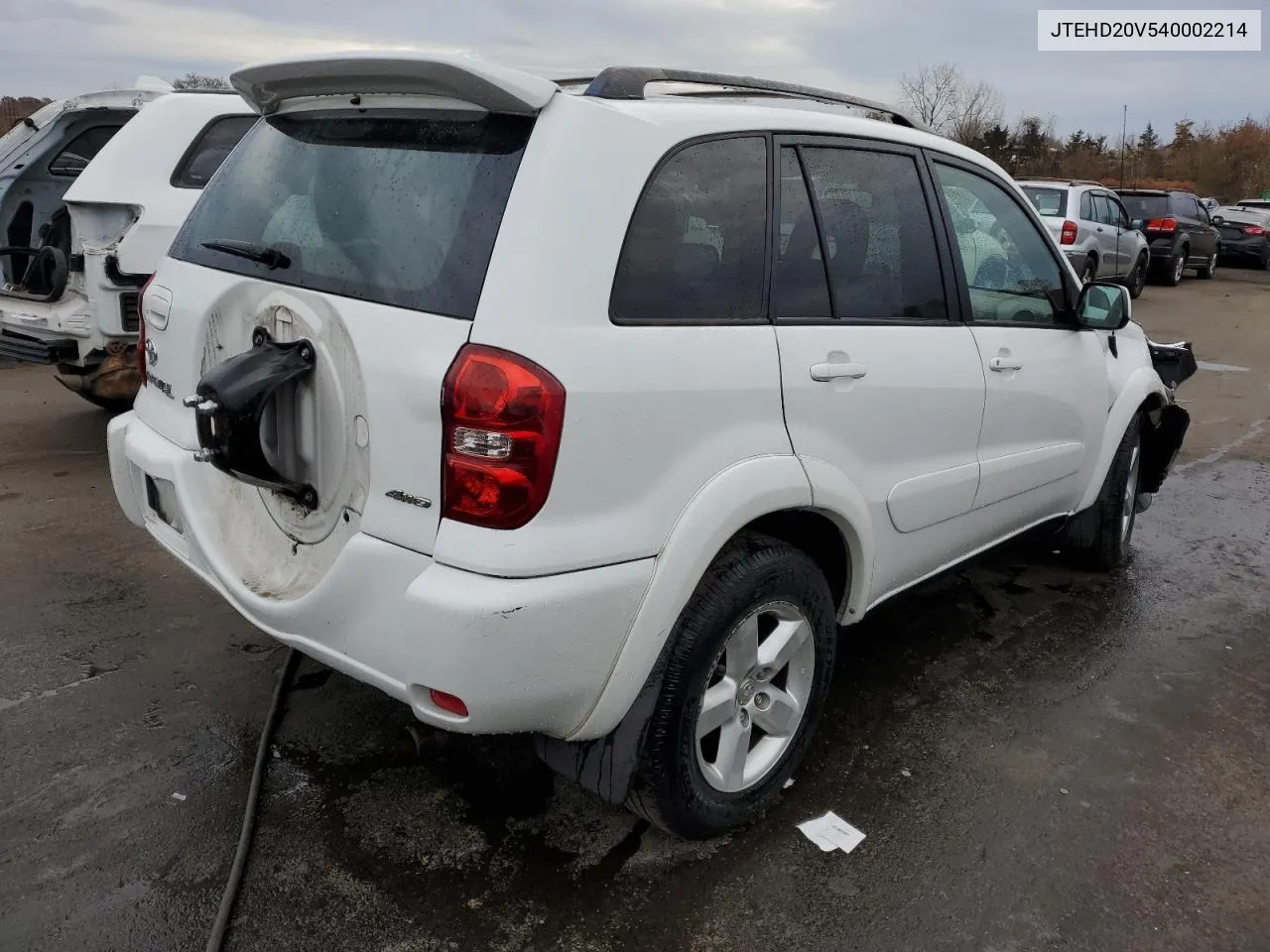 2004 Toyota Rav4 VIN: JTEHD20V540002214 Lot: 78538284