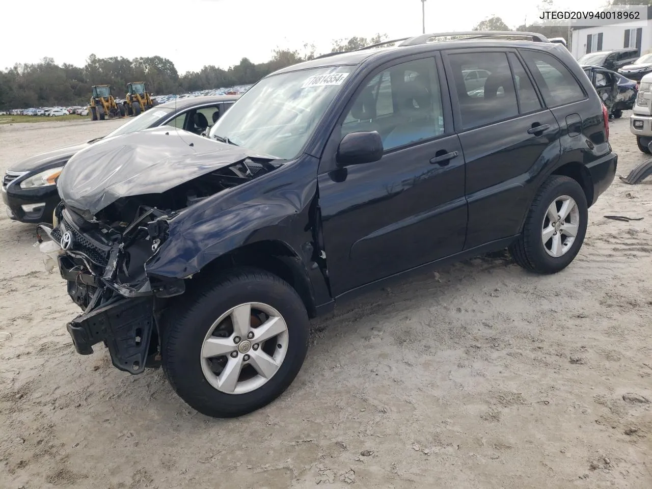 2004 Toyota Rav4 VIN: JTEGD20V940018962 Lot: 78814554