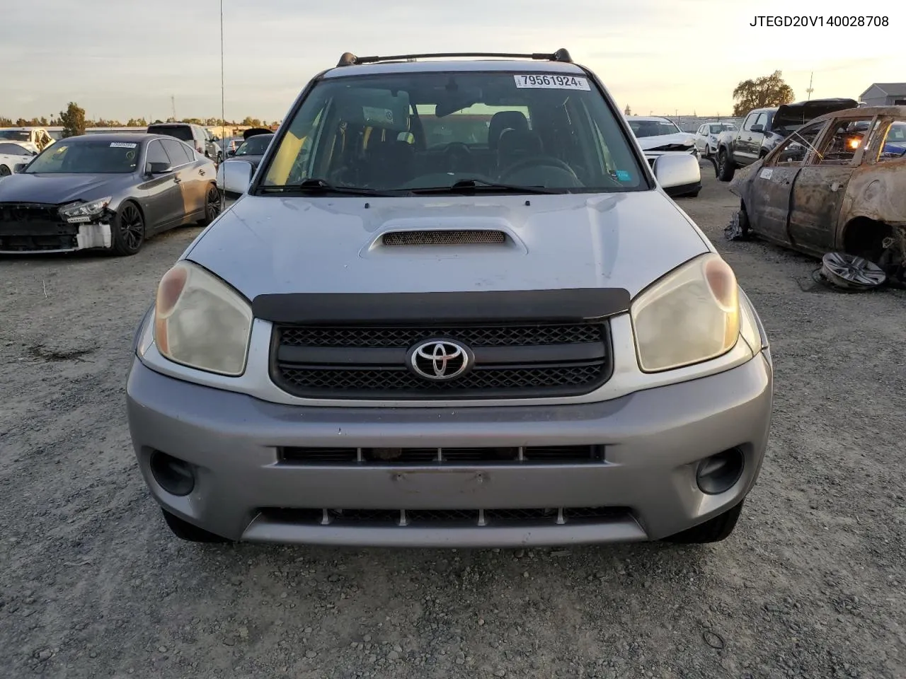 2004 Toyota Rav4 VIN: JTEGD20V140028708 Lot: 79561924